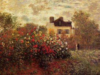 Claude Oscar Monet : The Garden at Argenteuil